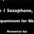 March From Scipio HWV 20 By Handel Accompaniment For Bb Saxophones ABRSM Grade 1 Saxophone