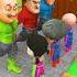 All Family Scary Teacher Motu Patlu Squid Doll Plays Slide Who Will Be The First Funny