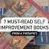 7 Must Read Self Improvement Books TIPS FROM A THERAPIST