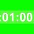 таймер 1 минута со звуком зеленый фон Timer 1 Minute With Sound Green Background
