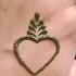 Heart Shape Mehndi Design Shorts Viral Trending Youtubeshorts Mehndi Tattoo
