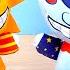 ФНАФ Сандроп и Мундроп внутри Коробки сюрприз с аниматрониками FNAF