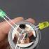 Diy DC Motor Project Dc Motor Led Experiment Shorts Dcmotor Led