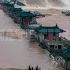 CHINA IN DANGER THREE GORGES DAM RELEASES WATER FLOODING IN HUNAN HOUSES COLLAPSE CARS SWEPT AWAY