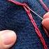 How To Hem Jeans WITHOUT Cutting 2 Genius Sewing Hacks