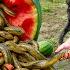She Opened A Giant Watermelon And Discovered A Horrifying Snake Nest Inside What Happens Next
