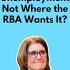 Unemployment Needs To Be Higher Shorts Rba Money