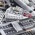 Pure Build LEGO Star Wars Millennium Falcon 75257 In Real Time ASMR