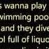 Swimming Pools Kendrick Lamar LYRICS