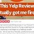 I Got Fired Because Of This Five Star Review On Yelp Story Viral Plumbing Service Plumber