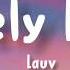 Lauv Lonely Eyes Lyrics
