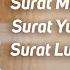 Surat Yusuf Surat Maryam Surat Luqman Kumpulan Ayat Al Quran Untuk Ibu Hamil Agar Sehat Dan Sempurna