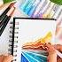 Landscape Using Brush Pens Art Paintingtutorial Shortsfeed Painting Brushpen Trend Trending