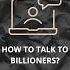How To Connect With Top CEOs Founders