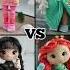 Enid VS Elsa VS Wednesday VS Anna Shorts
