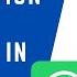 How Do I Disable Conversation Tone In WhatsApp In IPhone Turn Off Conversation Tones In WhatsApp