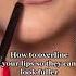 How To Overline Your Lips Overline Lipstickhacks Ipsy