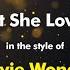 Stevie Wonder Isn T She Lovely Karaoke Version From Zoom Karaoke