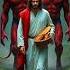 Devil Thank To Jesus Jesus Devil Respect God Jesuschrist Shorts