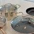 Shiny Chic First Look Rose Gold Handled Stainless Steel 4 Pc Cookware Set Unboxing Cookware