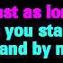 Stand By Me Karaoke Ben E King You Sing The Hits Low