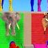 Red Horse Spiderman Crossing On Shark Bridge Spiders With Rainbow Horse Rescue Baby Animals Game