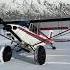 Super Cub FROZEN Lake Aviation Pilot Aviationlovers Piper Stol