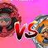 BATTLE Tyranno Beat 3 80 Rush VS Golem Rock 1 60 Kick Beyblade Battle Toys Beybladex