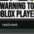 Your Roblox Account Might Be In Danger