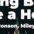 Mark Ronson Nothing Breaks Like A Heart Feat Miley Cyrus Lyrics