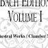 Bach Complete Works Vol I Orchestral Works Chamber Music CD 2 Brandenburg Concertos