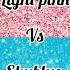 Light Pink Vs Light Blue Colour Dress Lipstick Bag Ring
