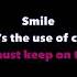 Smile Natalie Cole KARAOKE