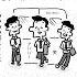 電車内にいた 学生さん 漫画 マンガ イラスト 学生 感動 素敵 エッセイ フォロー ほのぼの 癒し コミックエッセイ ほっこり 恋愛