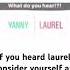 Yanny Laurel Opp