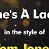 Tom Jones She S A Lady Karaoke Version From Zoom Karaoke