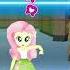 My Little Pony девочки из Эквестрии странный мир танцует Флаттершай с Пинки пай и Эпплджек