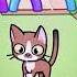 как тигр делает Tocaboca Rek мультик шалушай Catnap Funny Shorts Reels Video