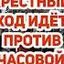 Почему Крестный ход совершается против часовой стрелки
