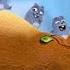 Lemmings Launch Grizzy The Lemmings Лемминги будят Гриззи