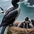 Red Faced Cormorant Nest Clings To Cliff By The Sea Cormorant Nature Birds Birdnest Wildlife