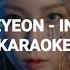 TAEYEON 태연 INVU KARAOKE With Easy Lyrics