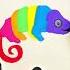 Cute Colorful Chameleon Art Soothing Brushstroke Creation Craftastherapy Relaxing Art