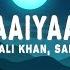 Saaiyaan Lyrics Rahat Fateh Ali Khan Salim Sulaiman