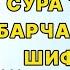 ШИФО СУРА ЭНГ КУЧЛИСИ ХАР КУНИ БИР МАРОТАБА ИХЛОС БИЛАН ТИНГЛАНГ