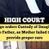 Judge Orders Custody Of Daughter To Father And Not Mother Judge Advocate Highcourt Shortvideo