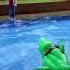 LEXIE CRIED OUT LOUDLY AFTER BEING SPOILED IN THE POOL BY HER FATHER Leika Lexie Viral Shorts