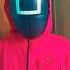 Squid Game Guard Outfit Mask Squidgame Cosplay