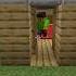 My Friend CHEATED In Our Minecraft House Building Competition Shorts