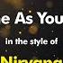 Nirvana Come As You Are Karaoke Version From Zoom Karaoke